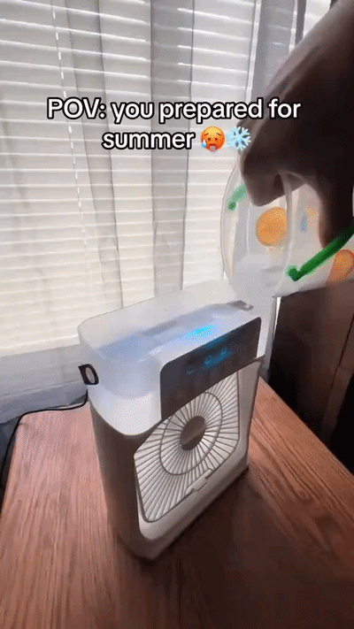 ChillMate Compact Air Cooler Fan