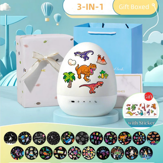 Magical Dino Egg Nightlight Projector